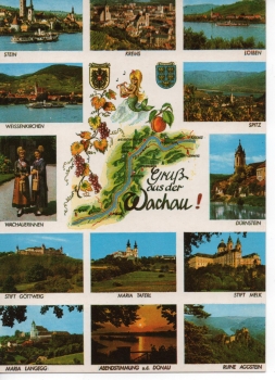 Ansichtskarte "Gruß aus der Wachau"